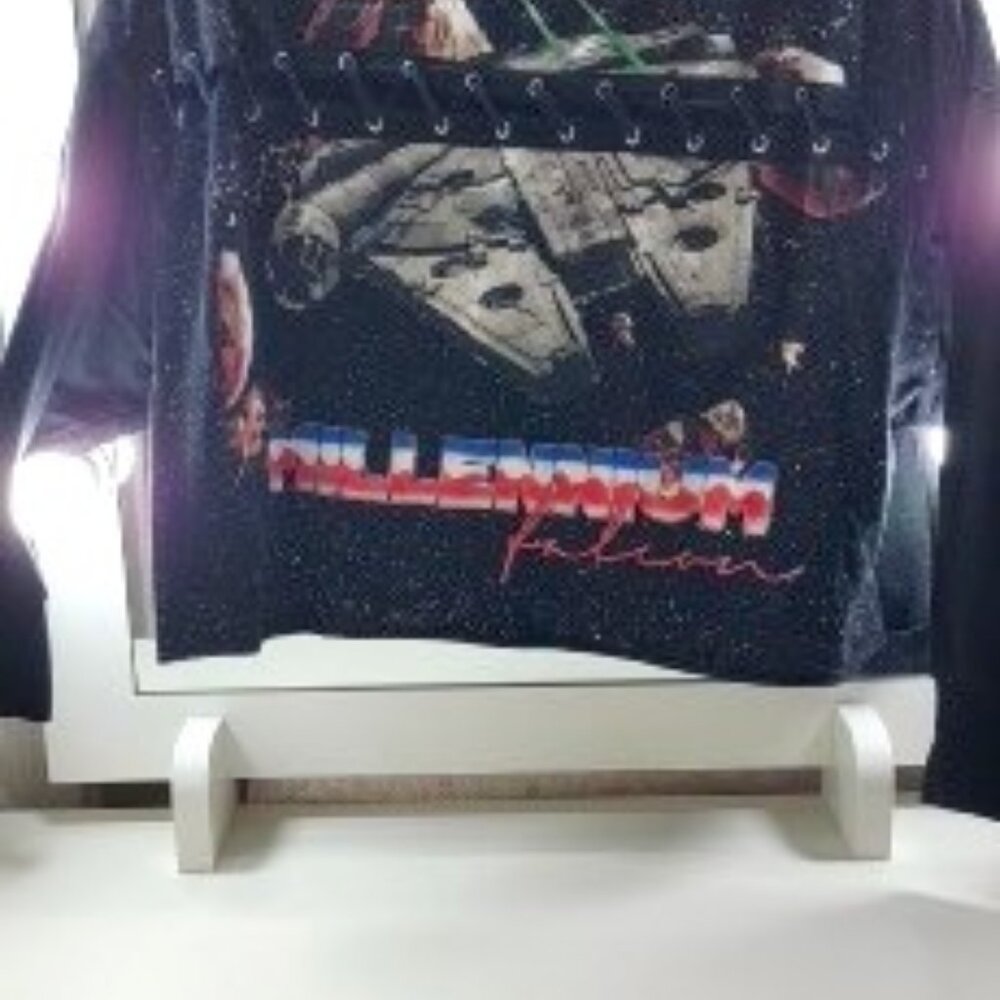 Star Wars junior sweatshirt black Millennium Falcon size Large